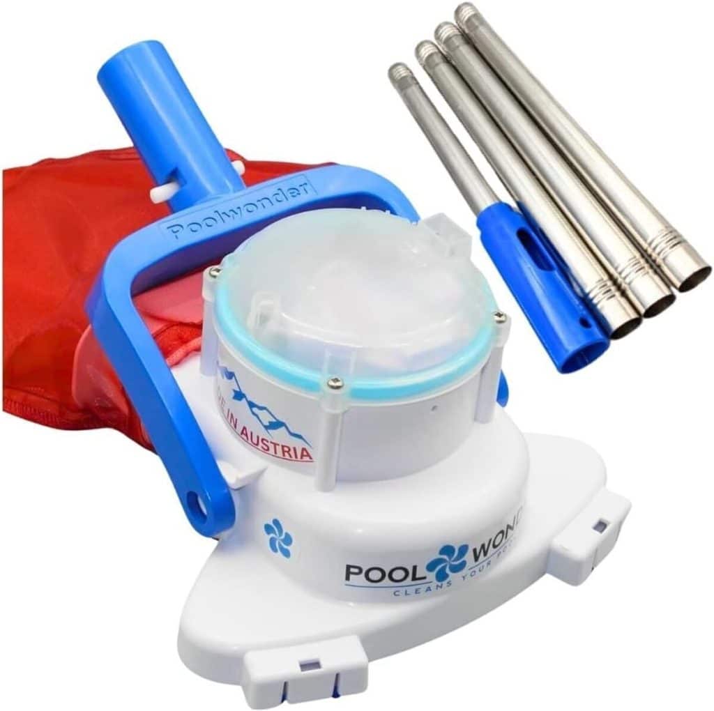 Test : aspirateur de piscine Poolwonder Cleverix à batterie, pratique et performant