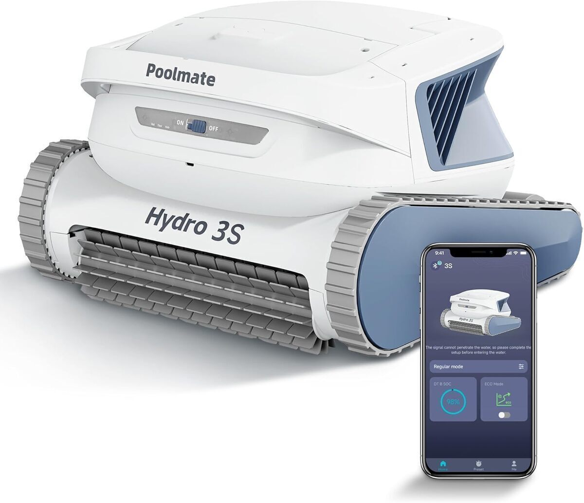 Test du robot nettoyeur Poolmate Hydro 3S : efficacité et autonomie