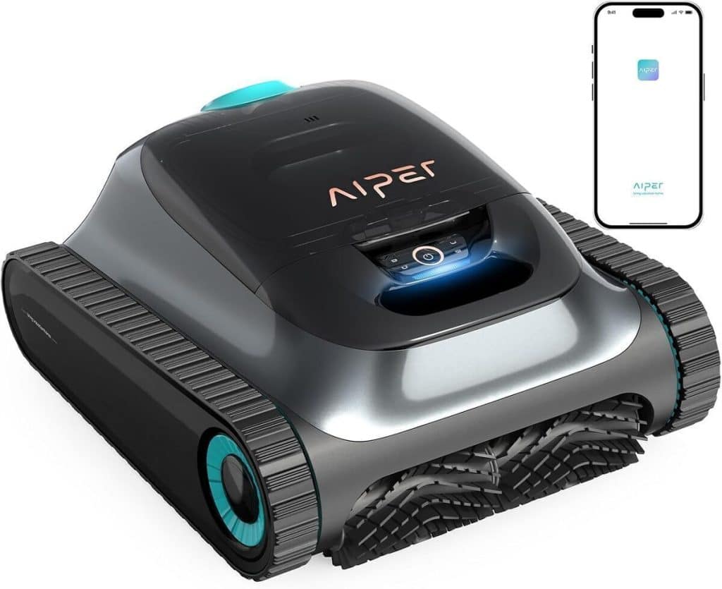 Test du robot piscine AIPER Scuba S1 : nettoyage complet et performances améliorées
