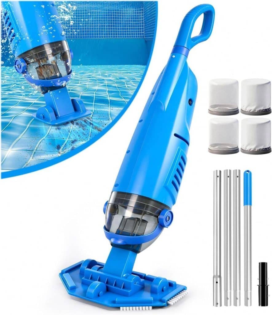 Test LanBlu : aspirateur piscine sans fil, performant et pratique