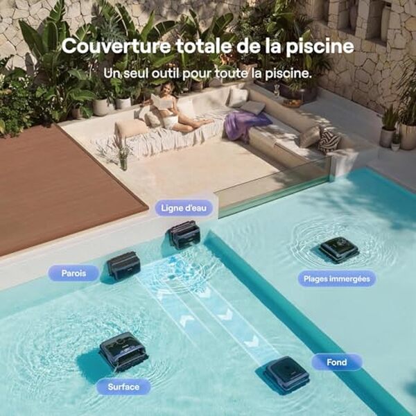 Découvrez notre test complet du Beatbot Sora 70 : un robot piscine 4-en-1 performant avec intelligence artificielle pour un nettoyage optimal de votre bassin.