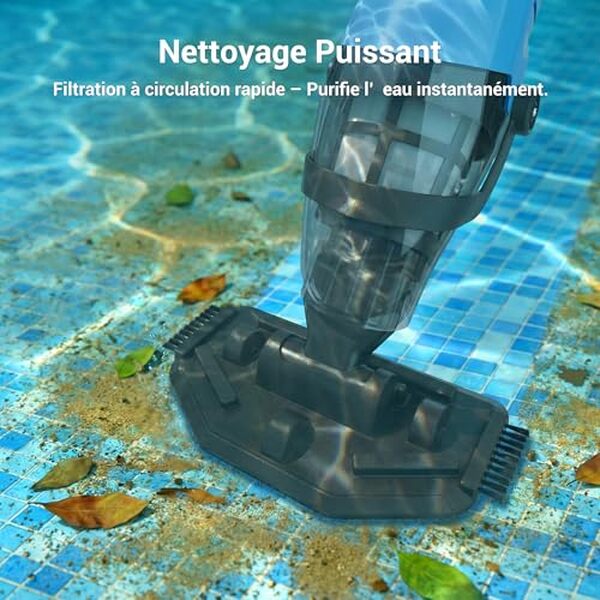 Découvrez notre test complet du nettoyeur de piscine sans fil : performances, avantages et efficacité pour piscines hors-sol et jacuzzis. Comparatif et avis d'expert.