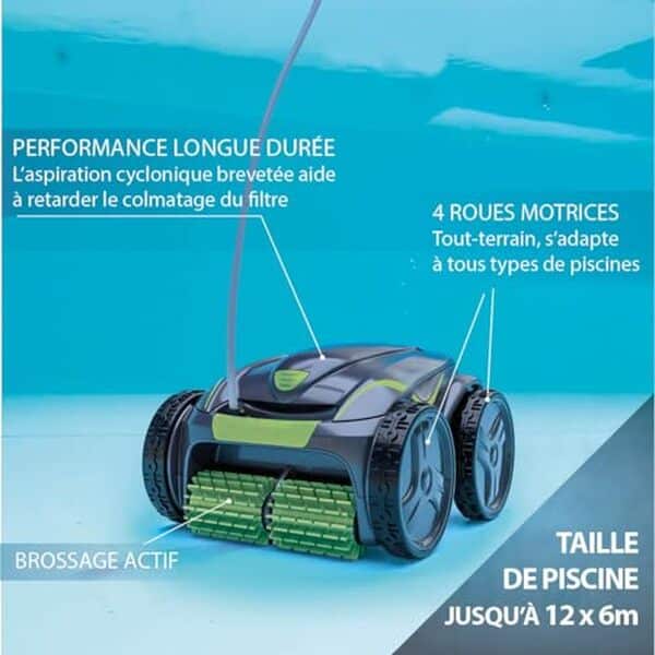 Découvrez notre test complet du robot Zodiac Vortex GV 5220 : efficacité de nettoyage, fonctionnalités et avis utilisateurs pour votre piscine.