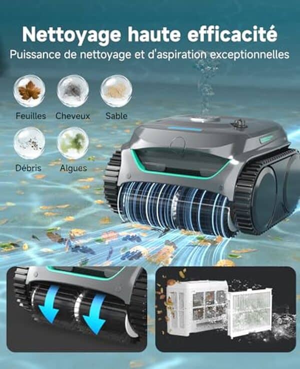 Découvrez notre test détaillé du robot piscine WYBOT C2 : performances, autonomie et efficacité de nettoyage pour une piscine impeccable.