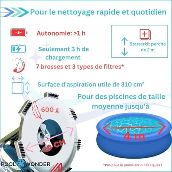 Découvrez notre test complet du Marvelix, l'aspirateur de piscine sans fil révolutionnaire : performances, autonomie et facilité d'utilisation au cœur de cette analyse détaillée. 