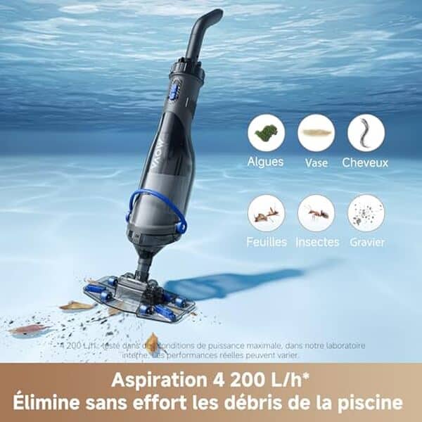 Découvrez notre test détaillé de l'aspirateur MOVA Handler V10 : performances, polyvalence et efficacité pour l'entretien de votre piscine.