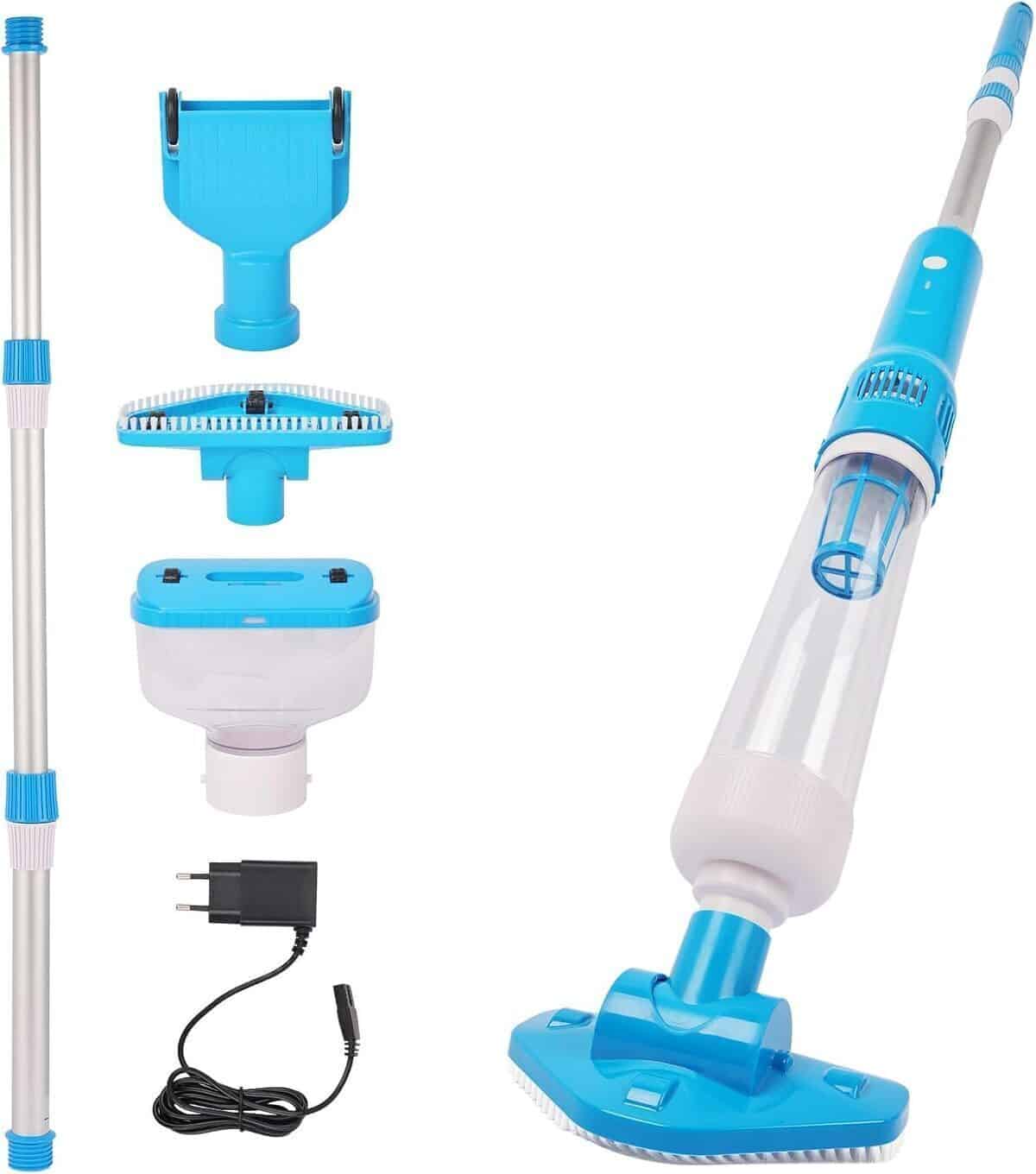 Test : aspirateur de piscine sans fil autonomie 70 min