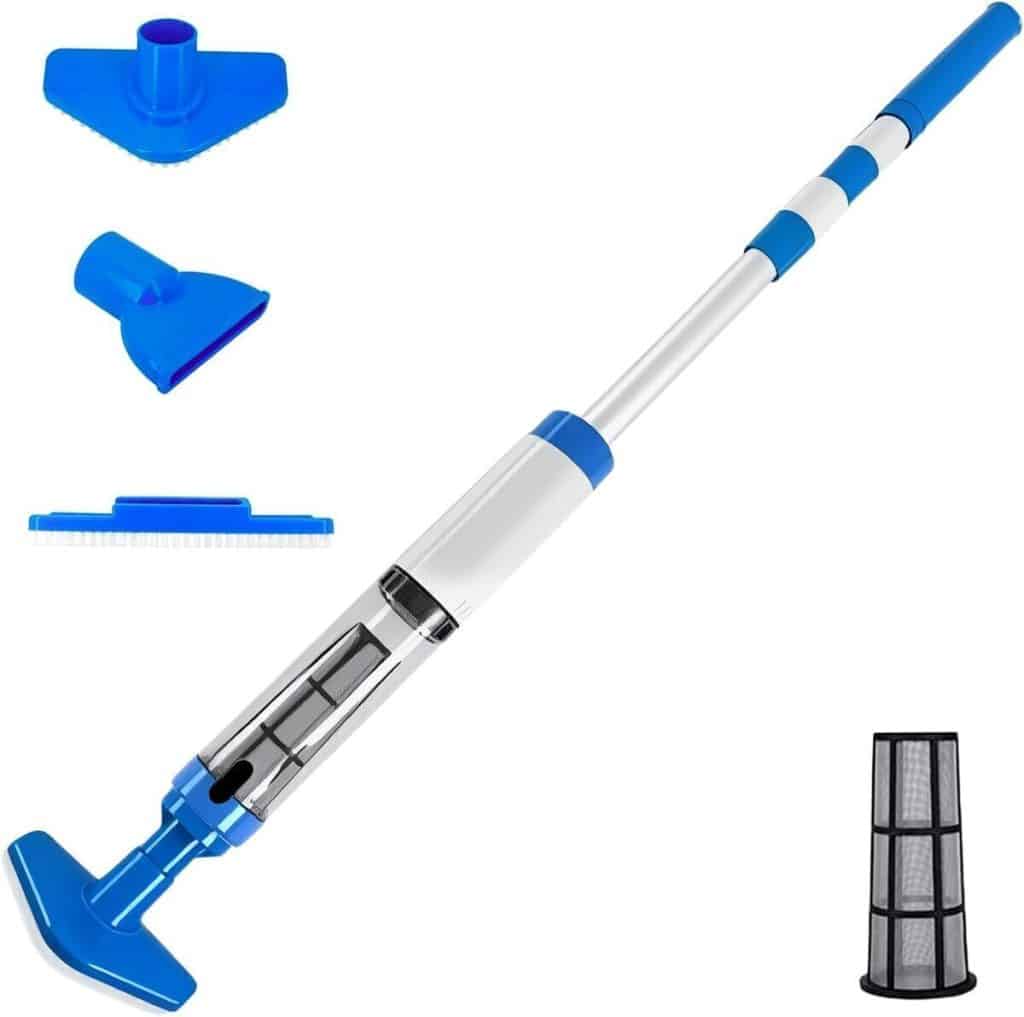 Test de l'aspirateur sans fil Bostar 20L/Min pour piscines
