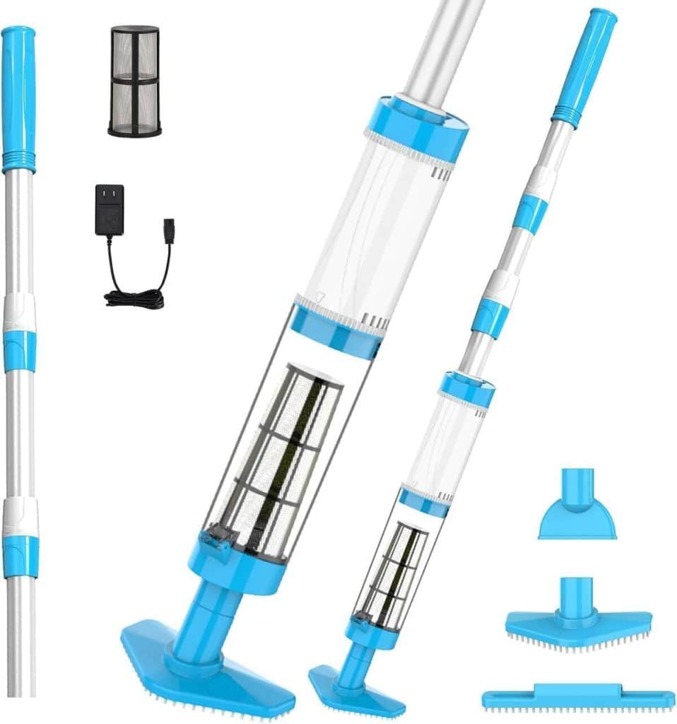 Test de l'aspirateur sans fil PoolyPoly 3 en 1 : efficacité piscine et spa