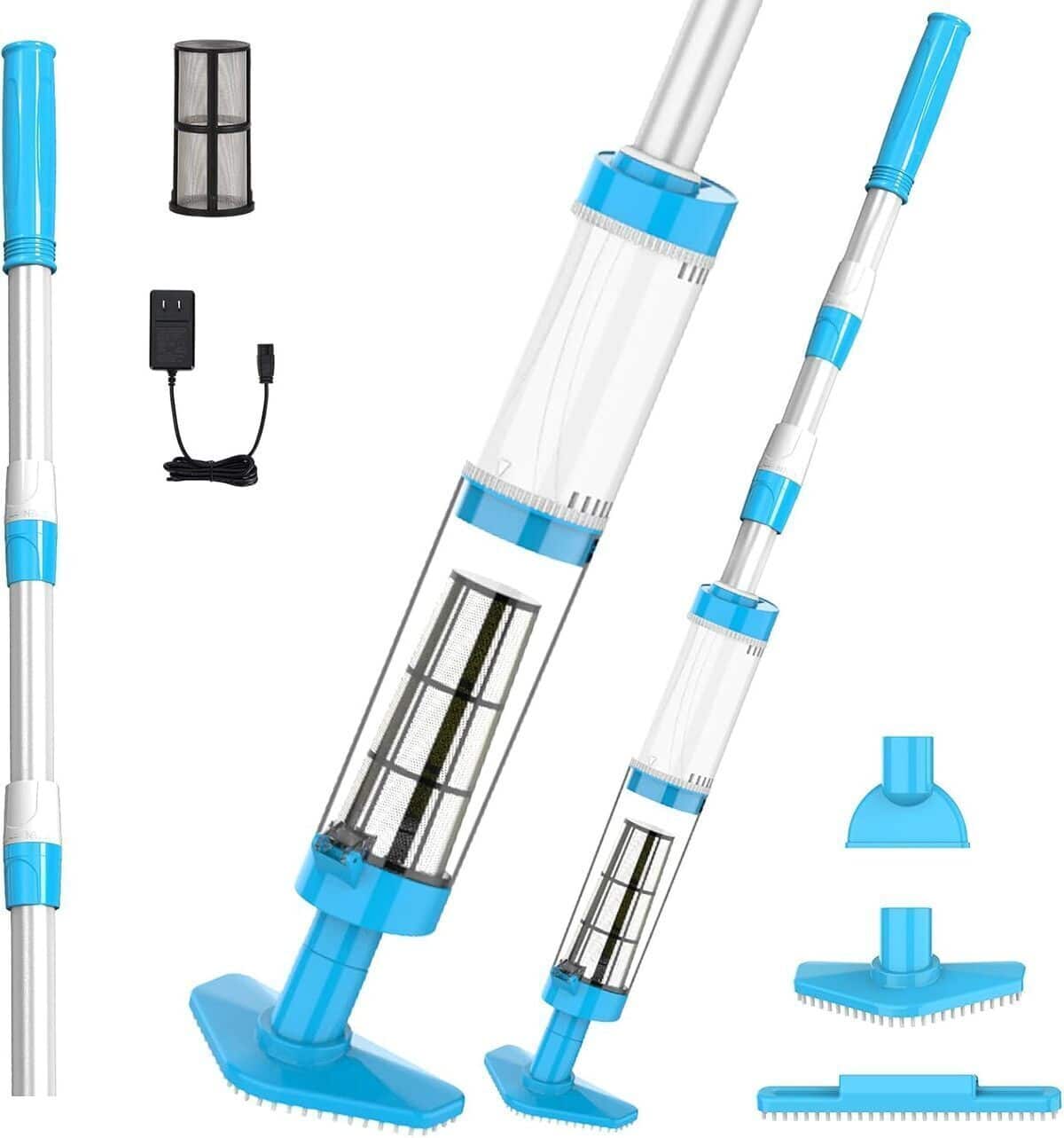 Test de l'aspirateur sans fil PoolyPoly 3 en 1 : efficacité piscine et spa