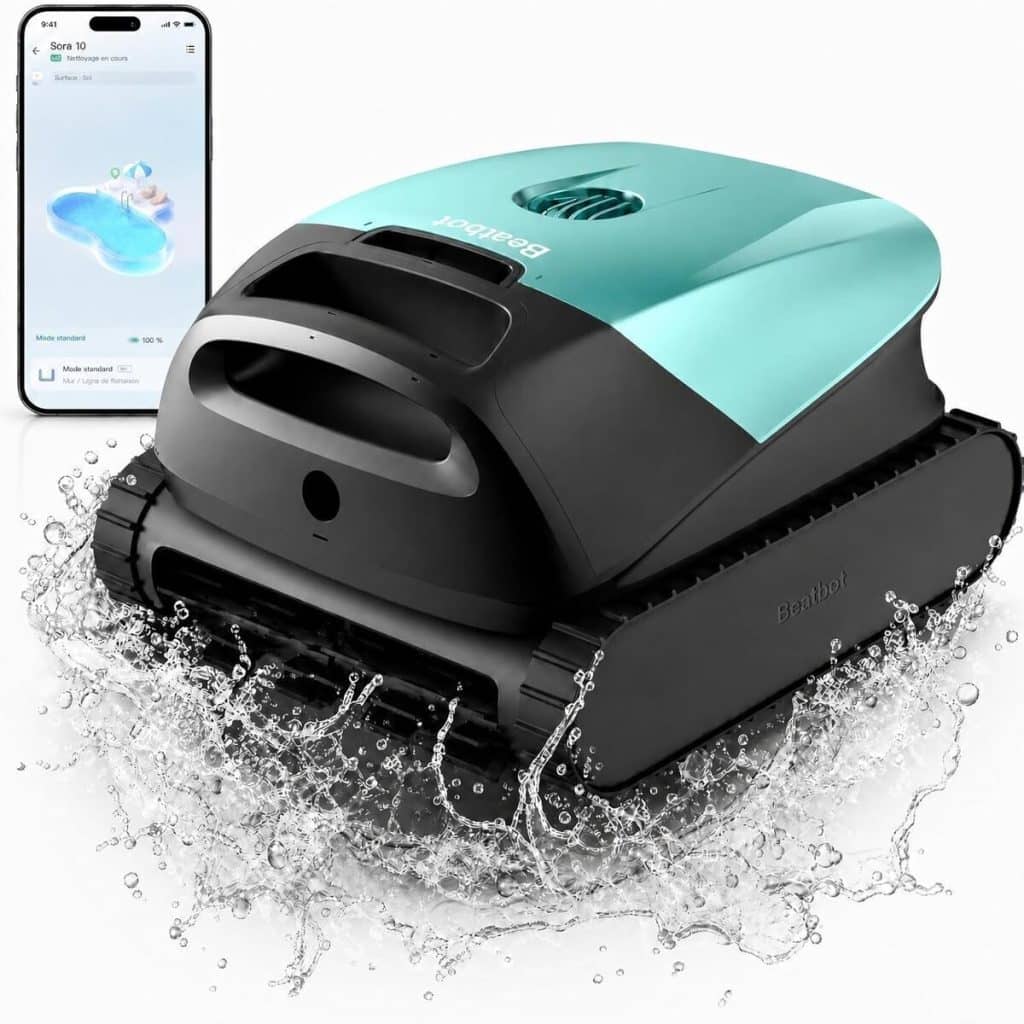 Test du Beatbot Sora 10 : robot piscine sans fil ultra-puissant