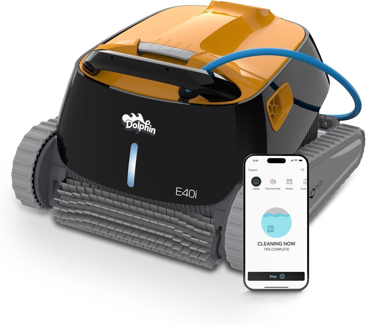 Test du Dolphin E40i : robot nettoyeur performant pour piscine hors-sol