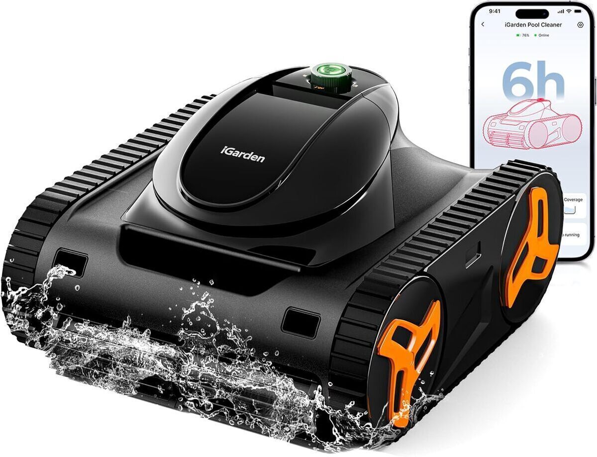 Test du robot de piscine iGarden KN : performance et navigation intelligente