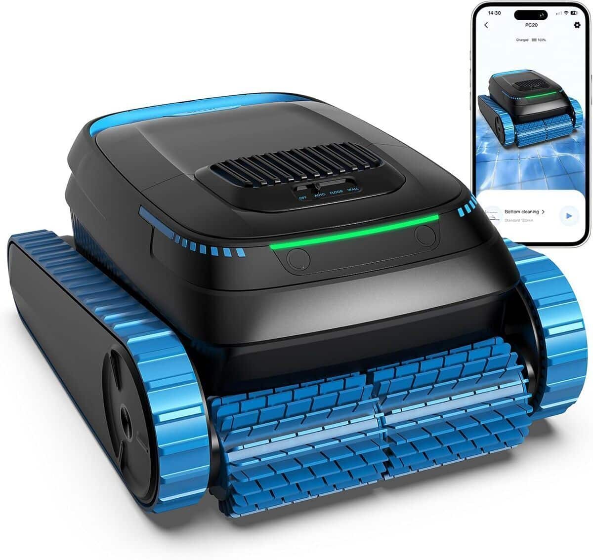 Test du robot piscine BOTLIFE PC20 : performance sans fil pour 170 m²