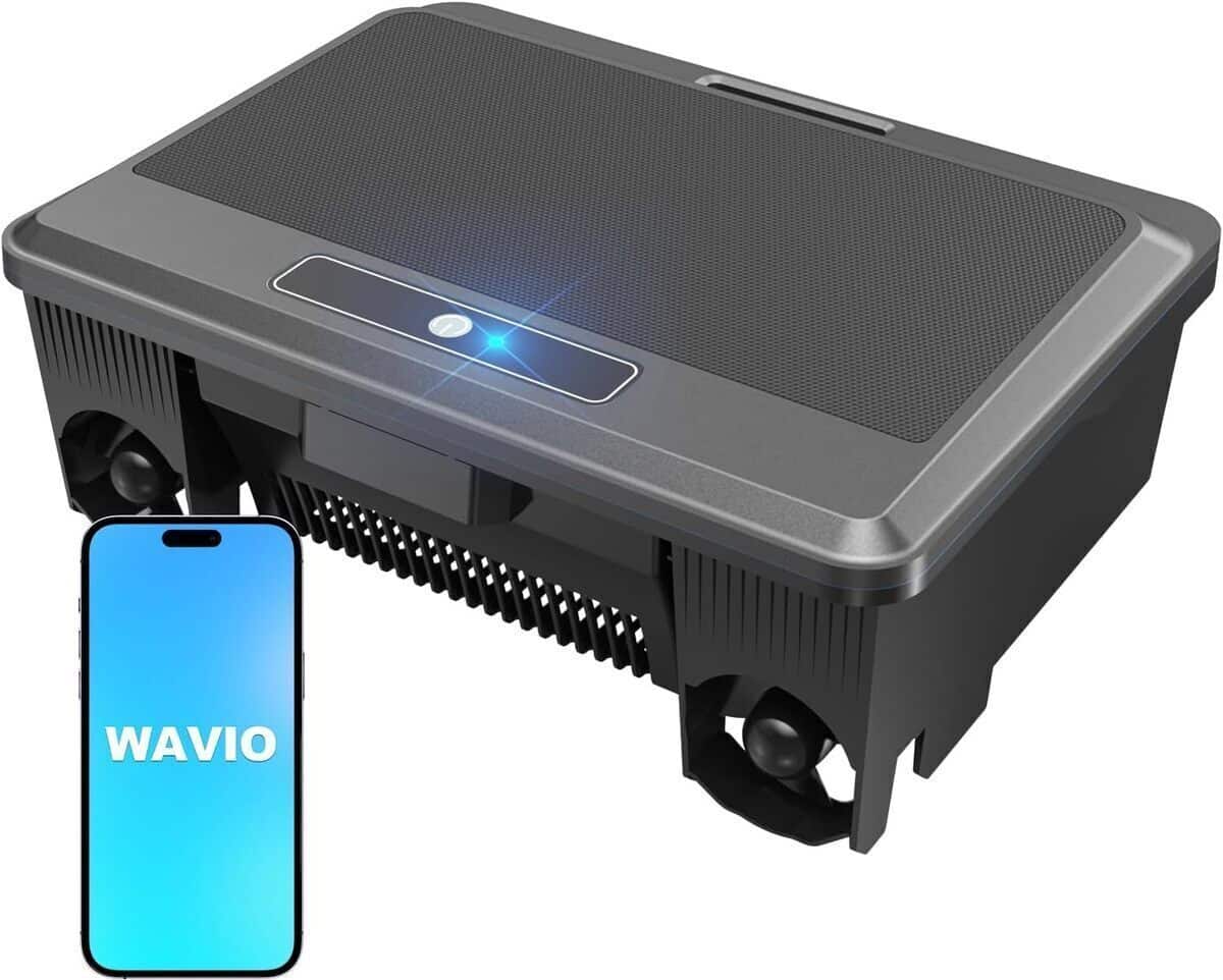 Test du robot skimmer solaire WAVIO F1T : nettoyage automatique et intelligent
