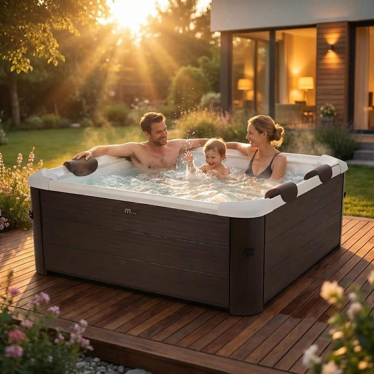Test du spa extérieur Miweba MSpa Tribeca : relaxation assurée