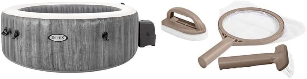 Test du spa gonflable Intex pure spa baltik 6 places