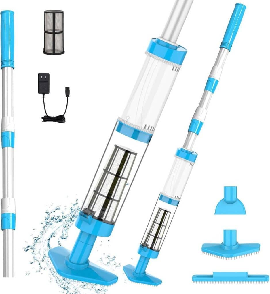 Test PoolyPoly 3 en 1 : aspirateur électrique sans fil pour spa et piscine