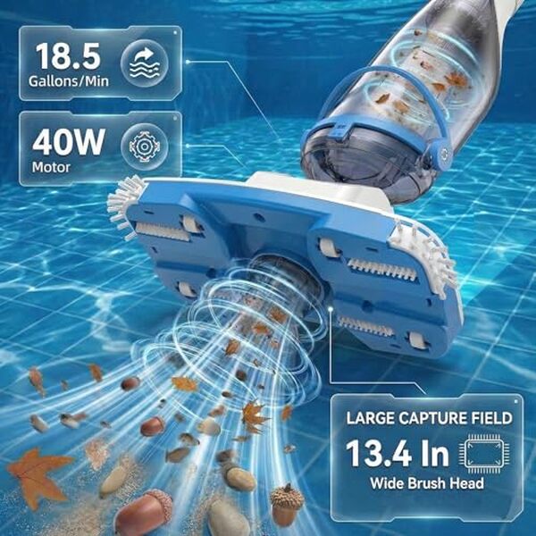 Découvrez notre test détaillé de l'aspirateur de piscine Consciot 18, 5 GPM : performances, avantages et inconvénients pour un nettoyage optimal de votre bassin.