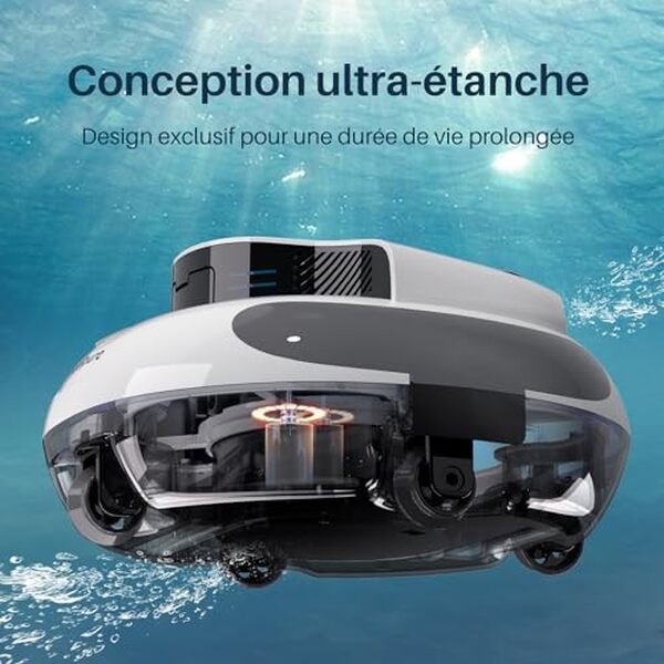 Découvrez notre test complet du robot nettoyeur POOLPURE : double moteur, batterie 5000 mAh et efficacité maximale pour votre piscine. 