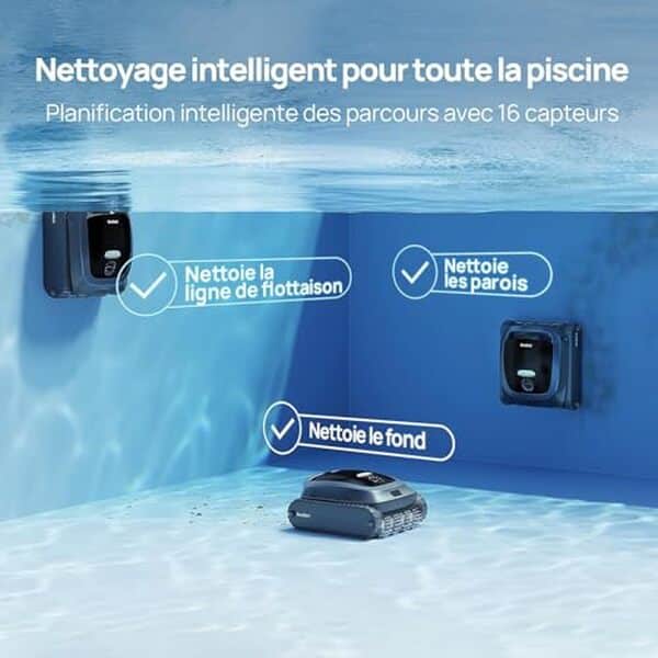 Découvrez notre test complet du robot piscine Beatbot AquaSense 2. Nettoyage autonome, sans fil et ultra-efficace pour une piscine impeccable toute l'année.