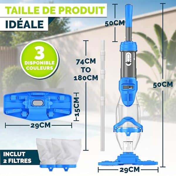 Découvrez notre test détaillé de l'aspirateur Tillvex pour piscine : performance, autonomie et efficacité pour un nettoyage impeccable de votre bassin. 