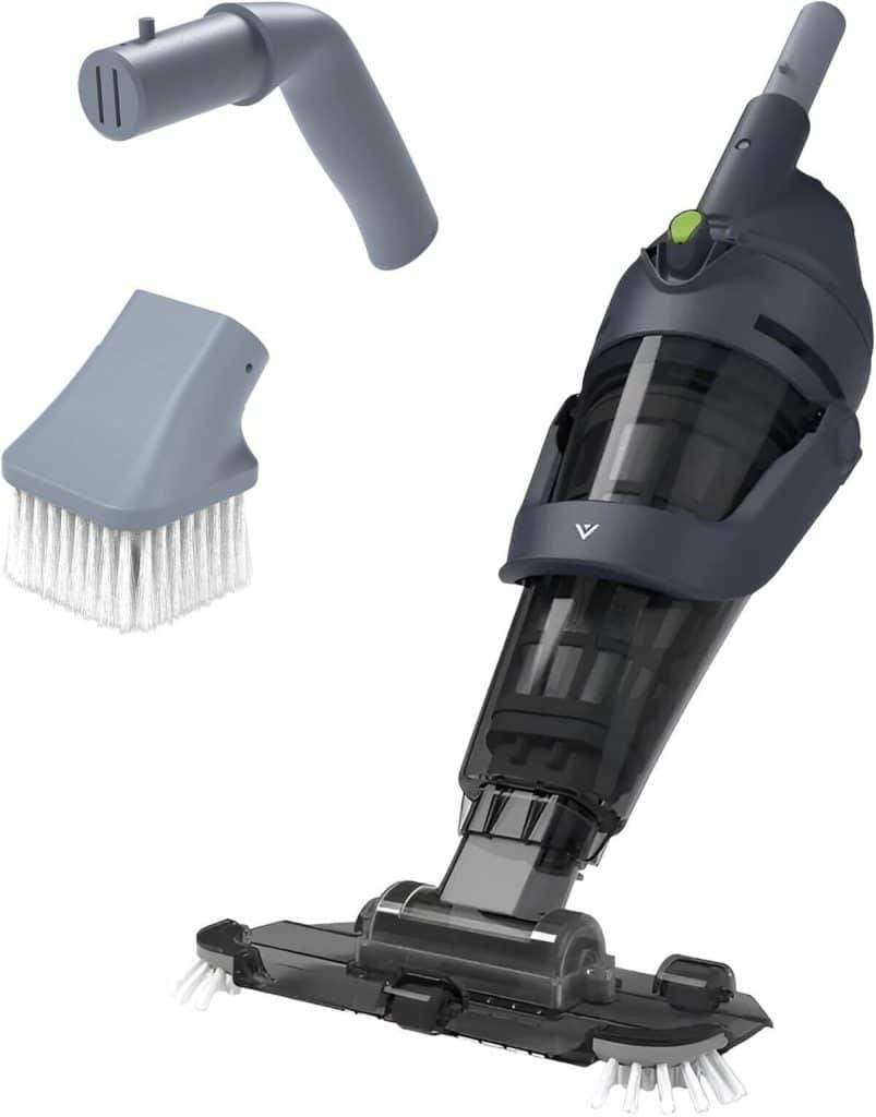 Test : aspirateur de piscine BWT ES50 sans fil avec perche télescopique