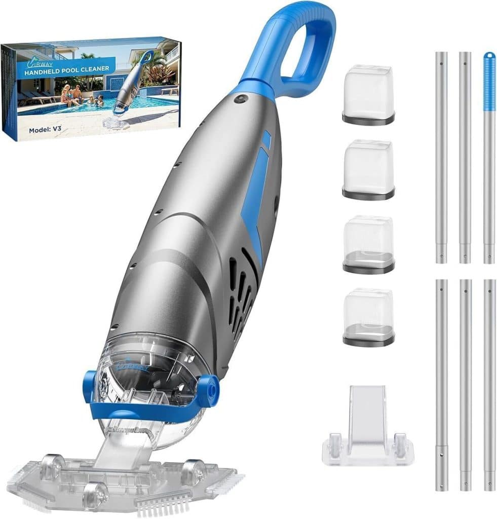 Test : aspirateur piscine UIRWAY V3 puissance et efficacité