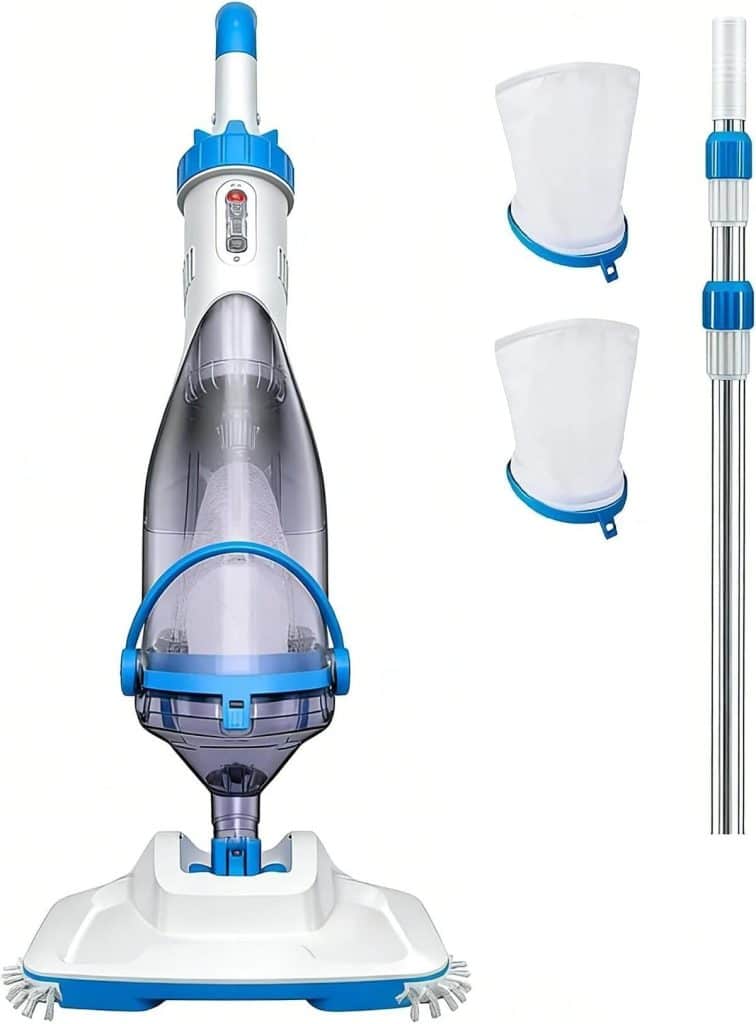 Test de l'aspirateur de piscine Consciot 18, 5 GPM