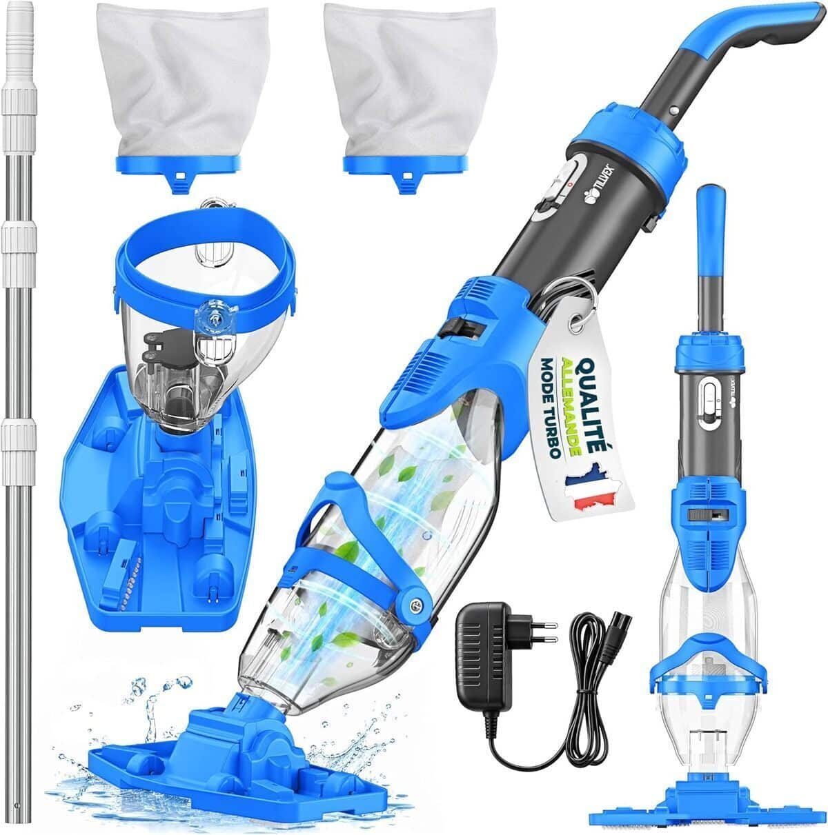 Test de l'aspirateur tillvex : performance et autonomie pour votre piscine