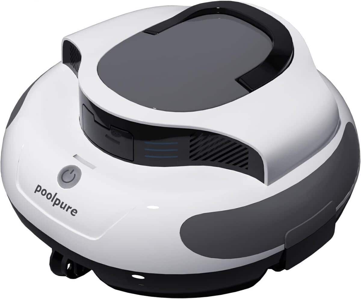 Test du robot de piscine POOLPURE : double moteur et 5000 mAh