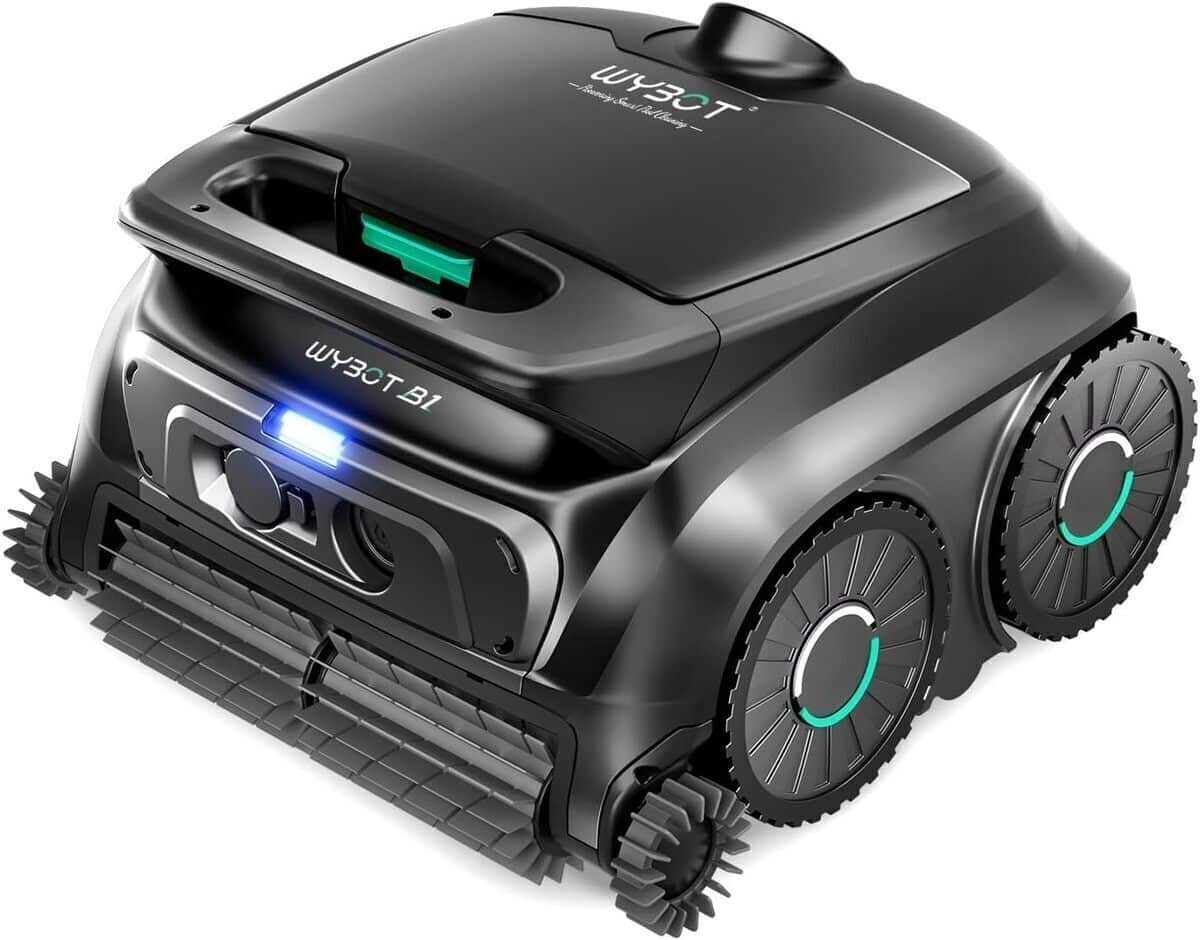 Test du robot de piscine WYBOT B1 : performance sans fil et autonomie