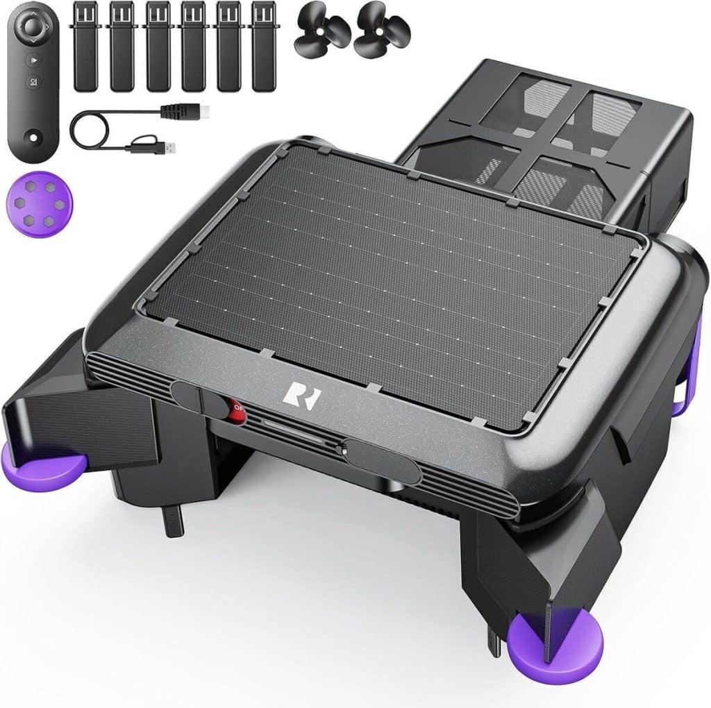 Test du robot nettoyeur solaire Redkey S500 : efficacité et innovation