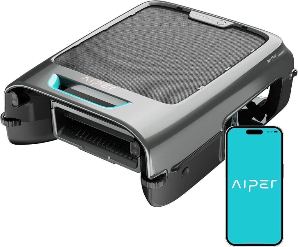 Test du robot piscine solaire AIPER EcoSurfer S2 : nettoyage intelligent 24/7