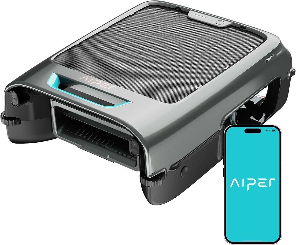 Test du robot piscine solaire AIPER EcoSurfer S2 : nettoyage intelligent 24/7
