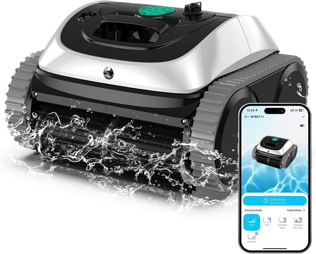 Test du robot piscine WYBOT C1 : performance et intelligence au rendez-vous
