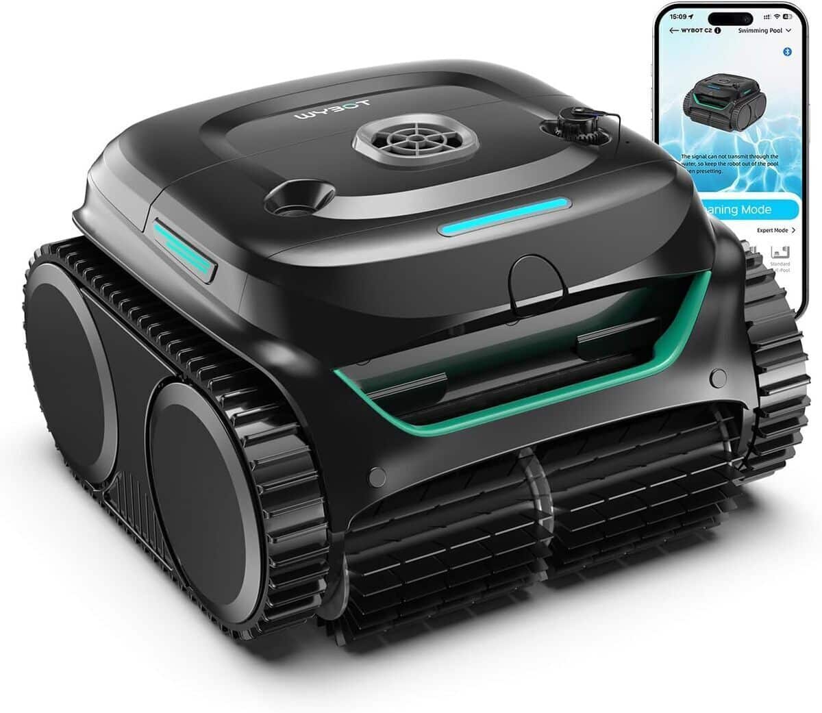 Test du robot piscine WYBOT C2 : nettoyage haute performance