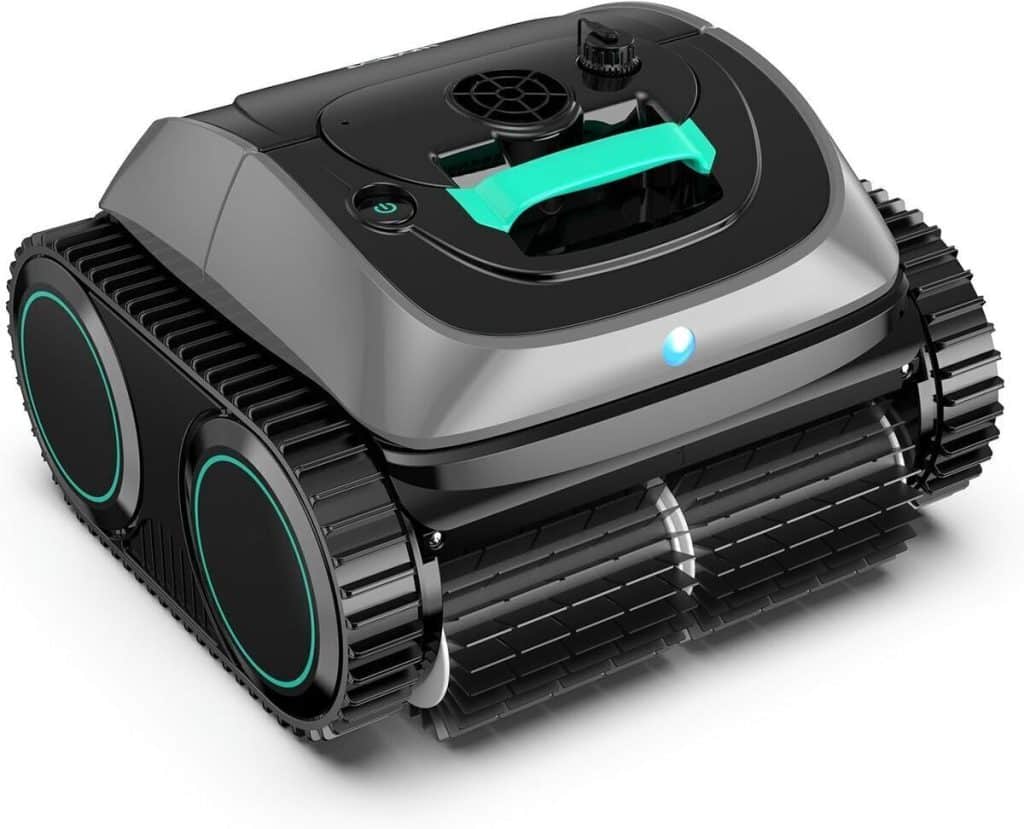Test du WYBOT C1-Plus : robot piscine sans fil 4-en-1