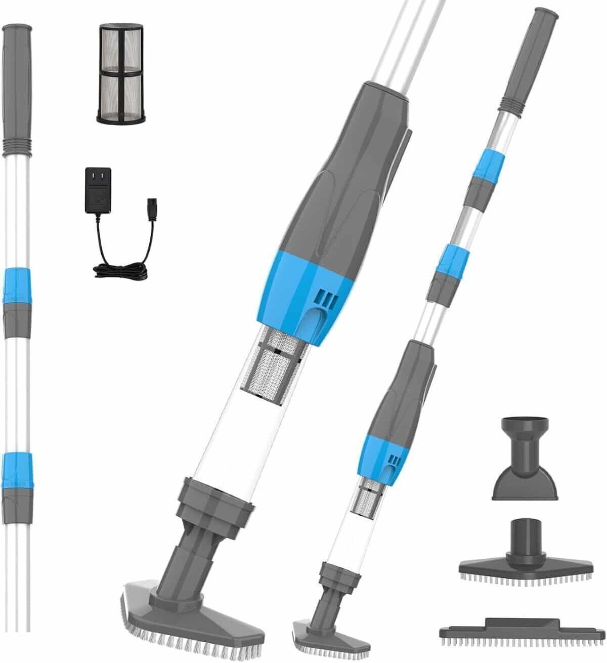 Test : poolyPoly 3 en 1 aspirateur sans fil pour piscine et spa